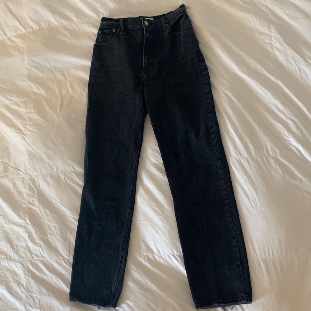 Abercrombie & Fitch Curve Love The 90’s Ultra High Rise Straight Jean Size 4